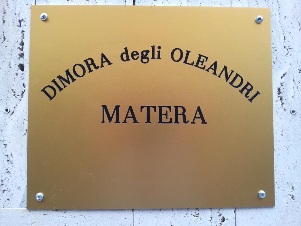 Apartamento Dimora Degli Oleandri Matera Exterior foto